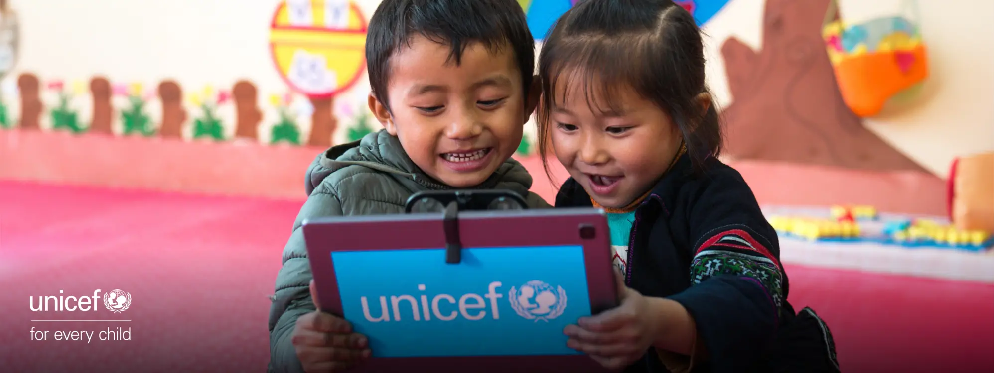 ESG 与 Unicef 合作